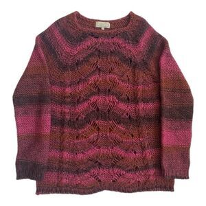 Lola’s | Made in Italy Hand Knit Wool Blend Sweater | S